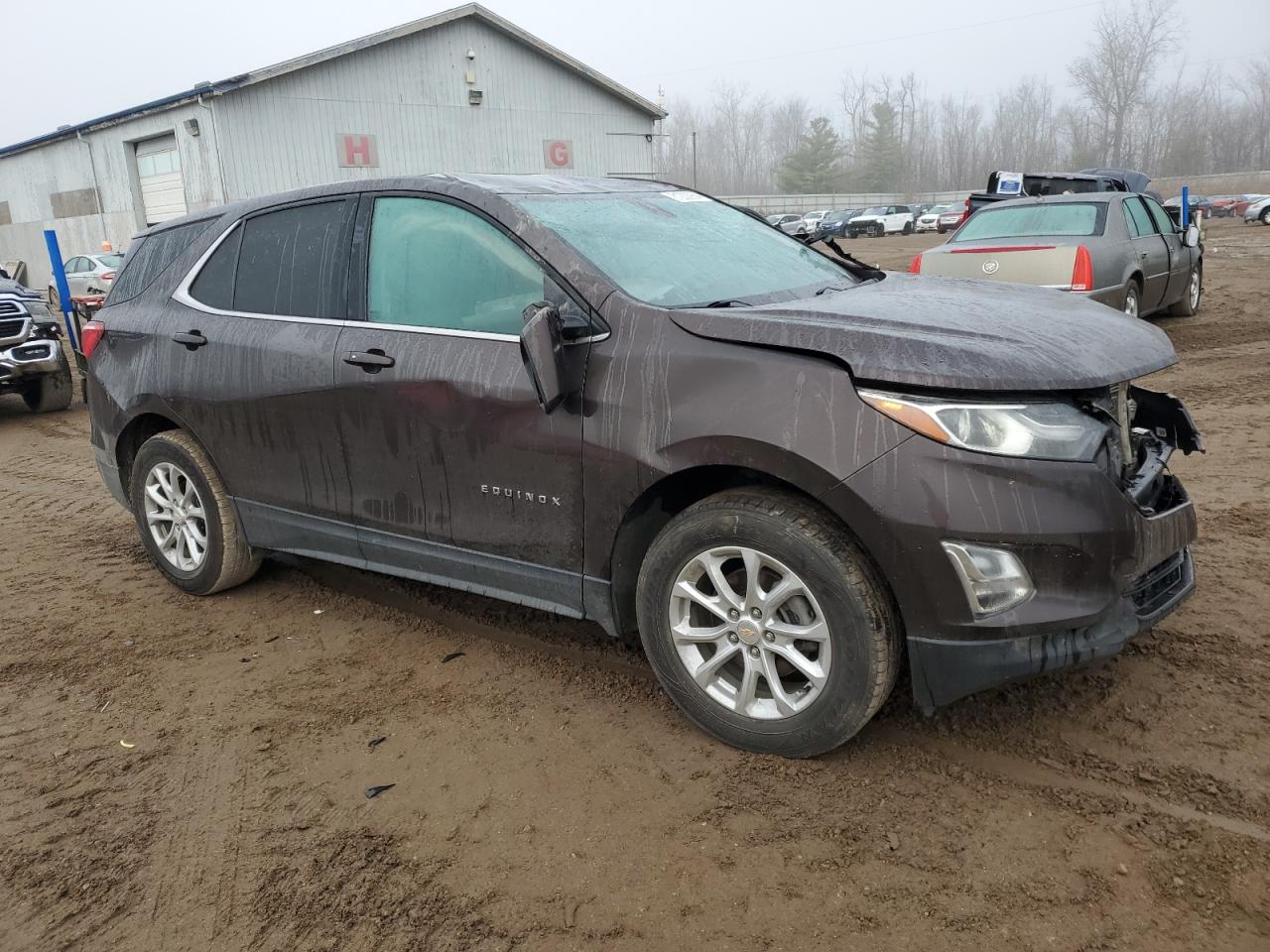 2020 Chevrolet Equinox VIN 2GNAXTEV3L6158423 Copart auction photo, all over damage thumbnail 4