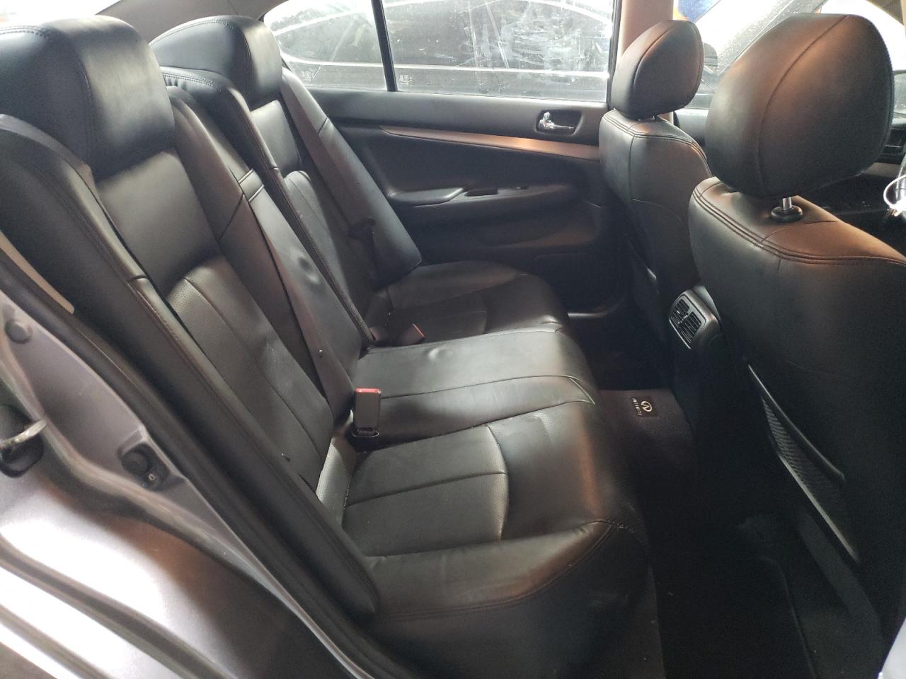 2011 Infiniti G VIN JN1CV6ARXBM401827 Copart auction photo, front end / side damage thumbnail 10