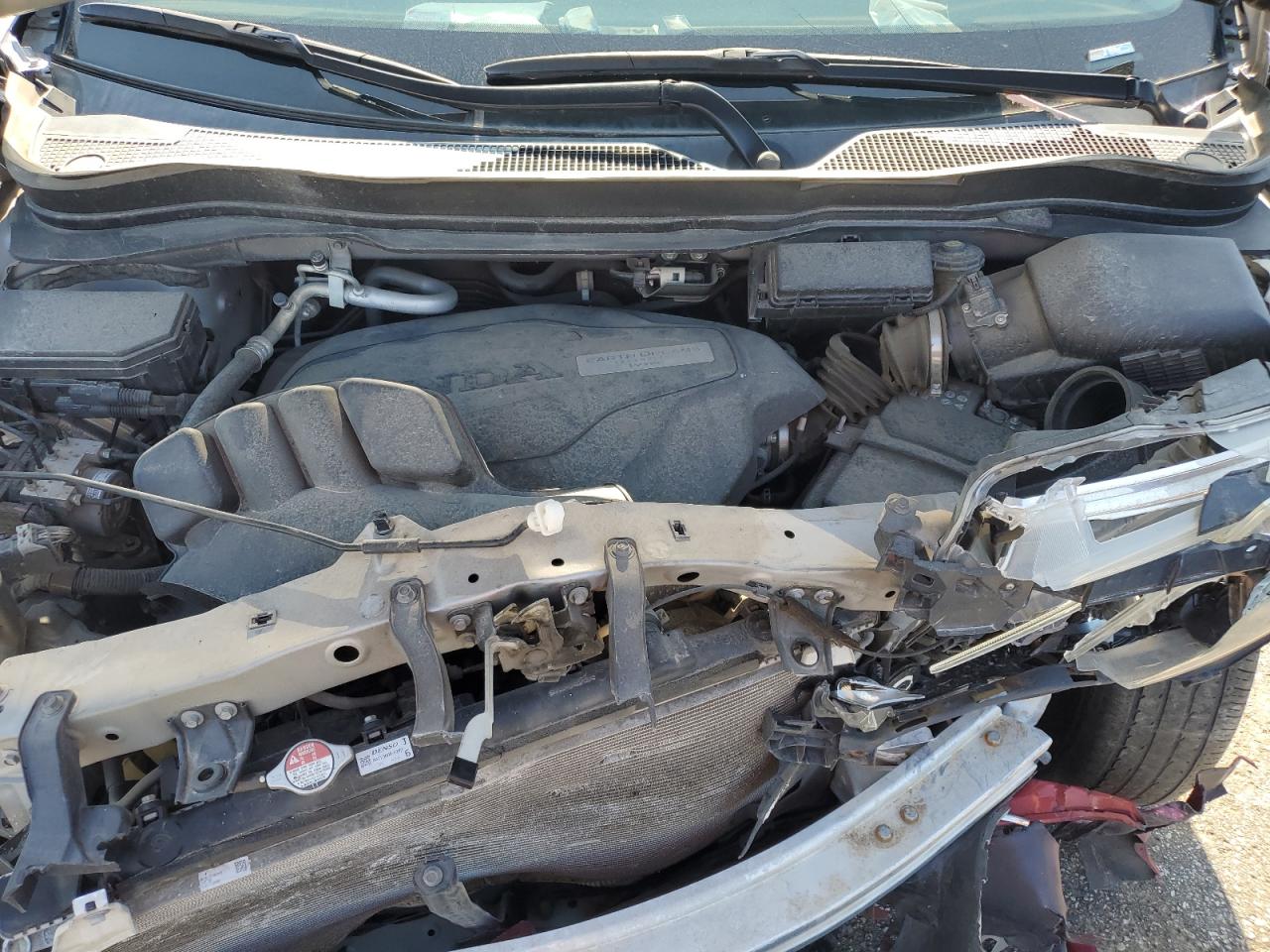 2016 Honda Pilot VIN 5FNYF5H56GB025141 Copart auction photo, front end / side damage thumbnail 12