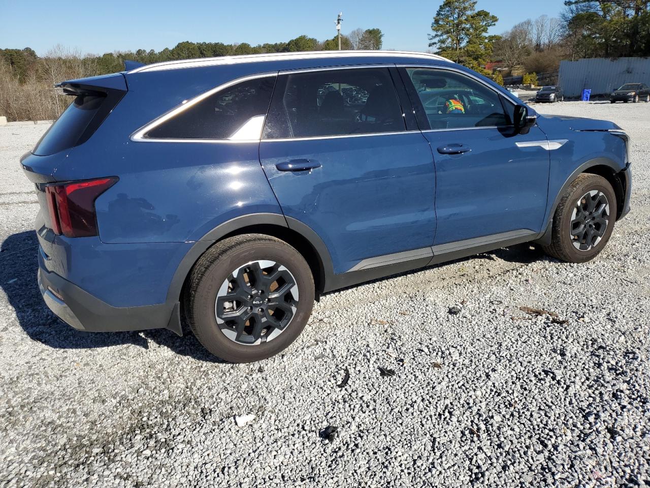 2025 KIA Sorento VIN 5XYRL4JC2SG310615 Copart auction photo, front end / mechanical damage thumbnail 3