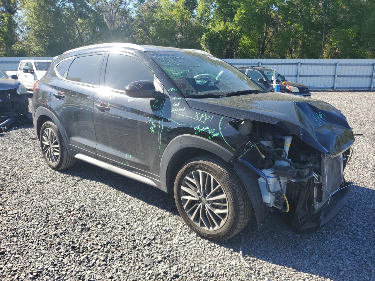 2019 Hyundai Tucson VIN KM8J33ALXKU878502 Copart auction photo, front end damage thumbnail 4