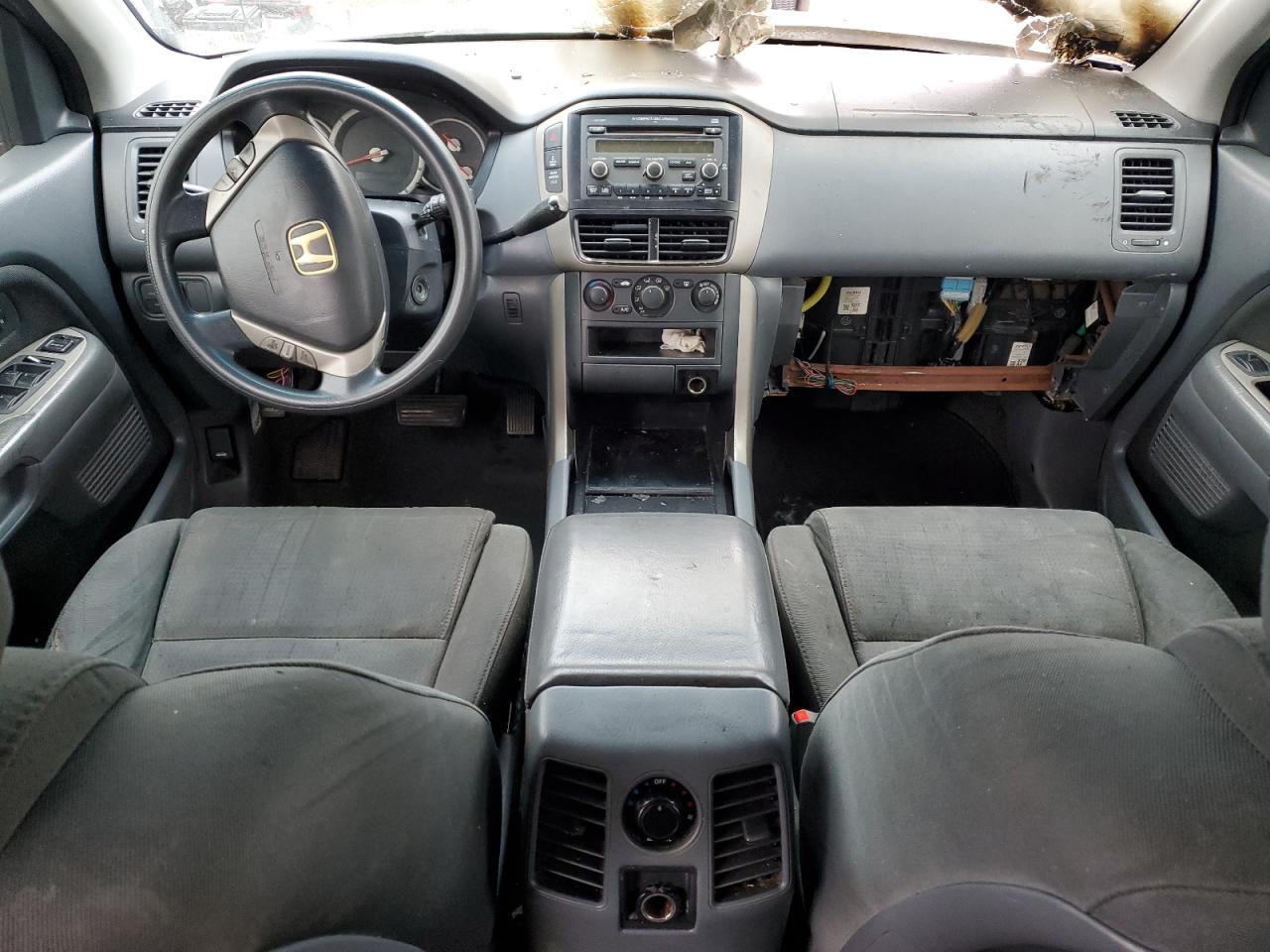 2008 Honda Pilot VIN 5FNYF18268B013071 Copart auction photo, burn - engine / minor dent/scratches damage thumbnail 8