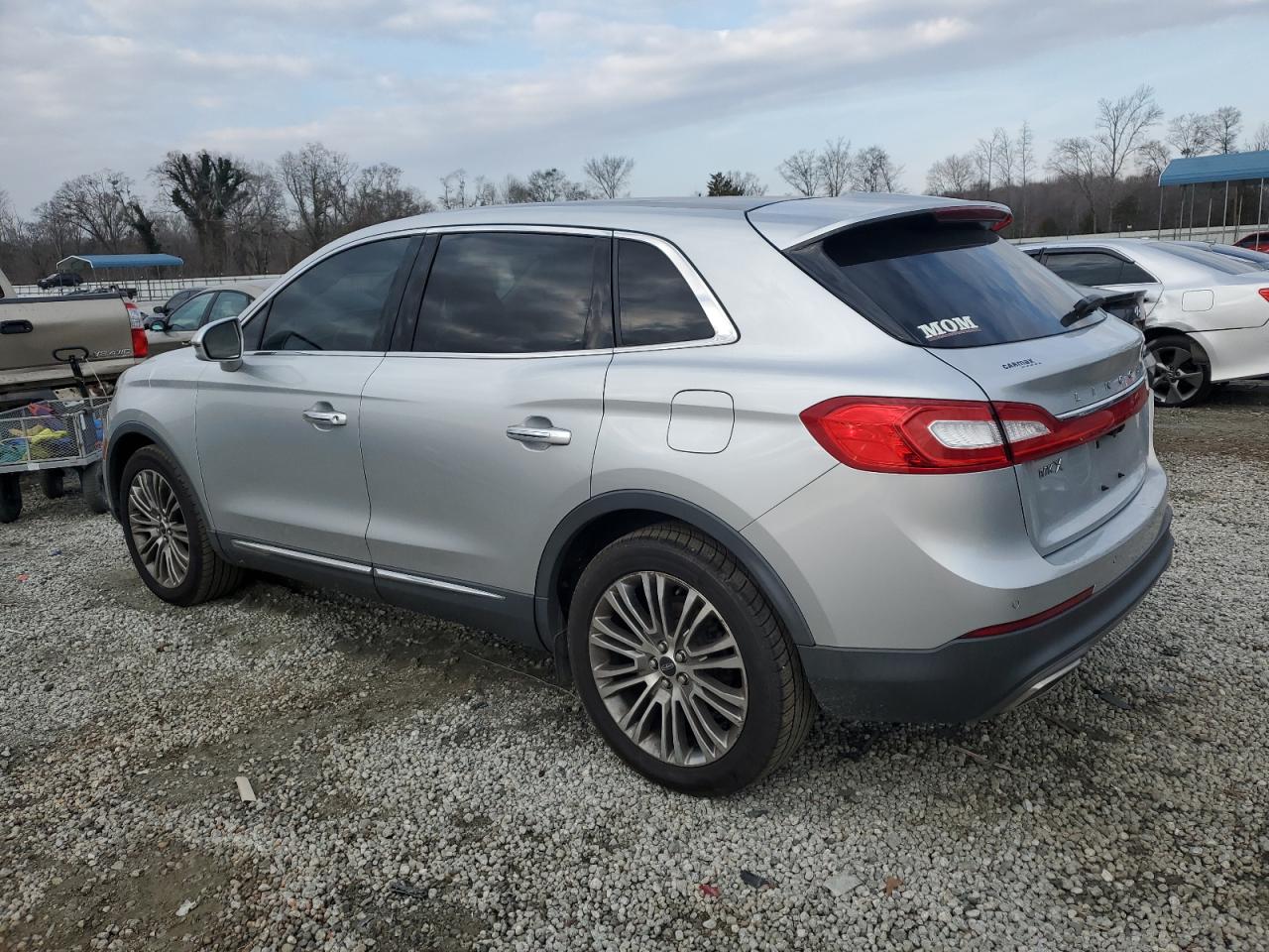 2016 Lincoln MKX VIN 2LMTJ6LR8GBL44160 Copart auction photo, rear end damage thumbnail 2