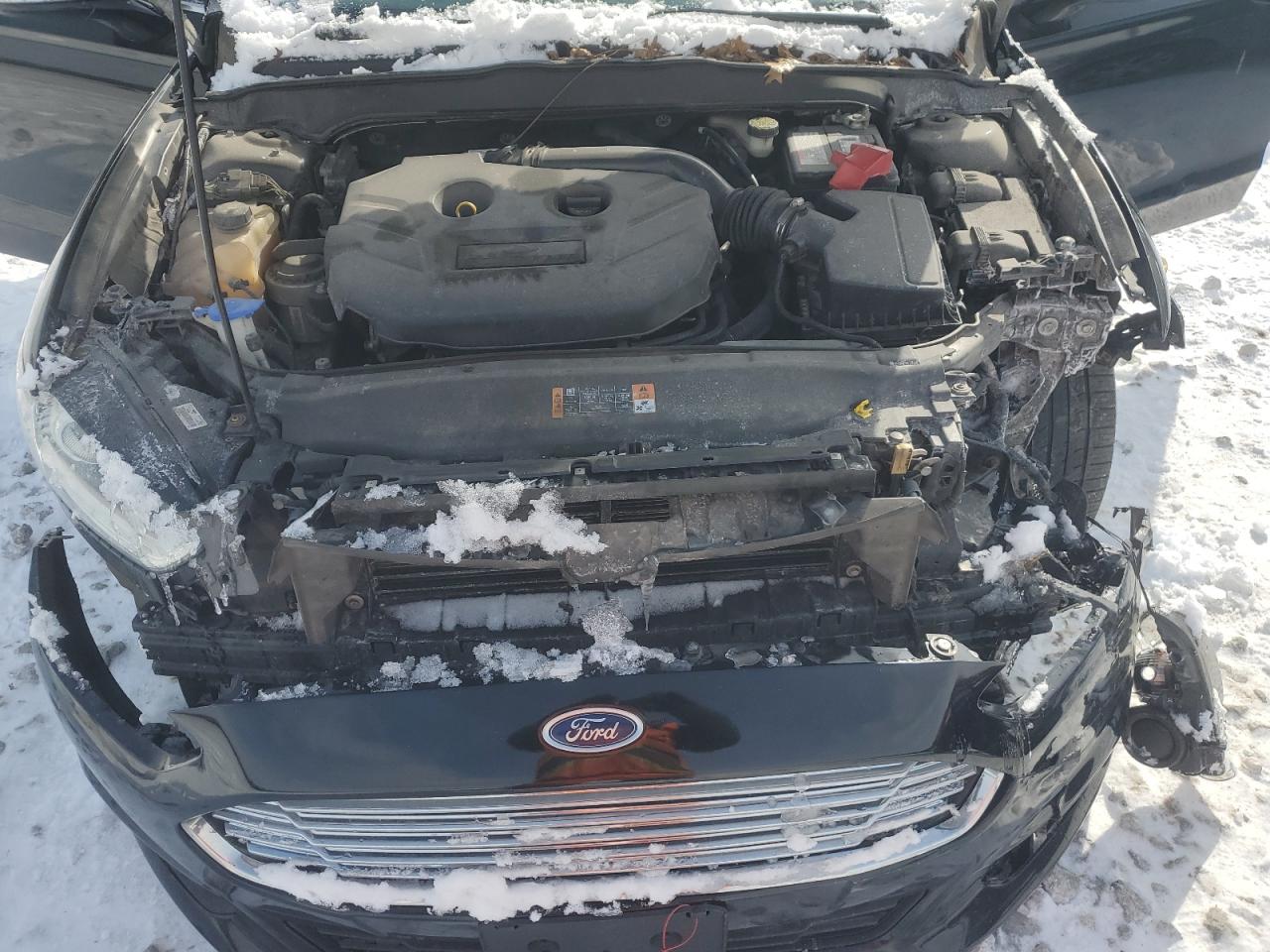 2016 Ford Fusion VIN 3FA6P0T9XGR365088 Copart auction photo, front end damage thumbnail 11