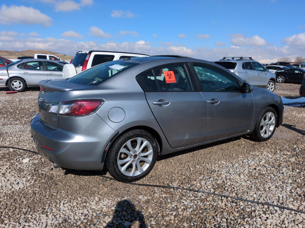 2010 Mazda 3 VIN JM1BL1S5XA1337172 Copart auction photo, front end damage thumbnail 3