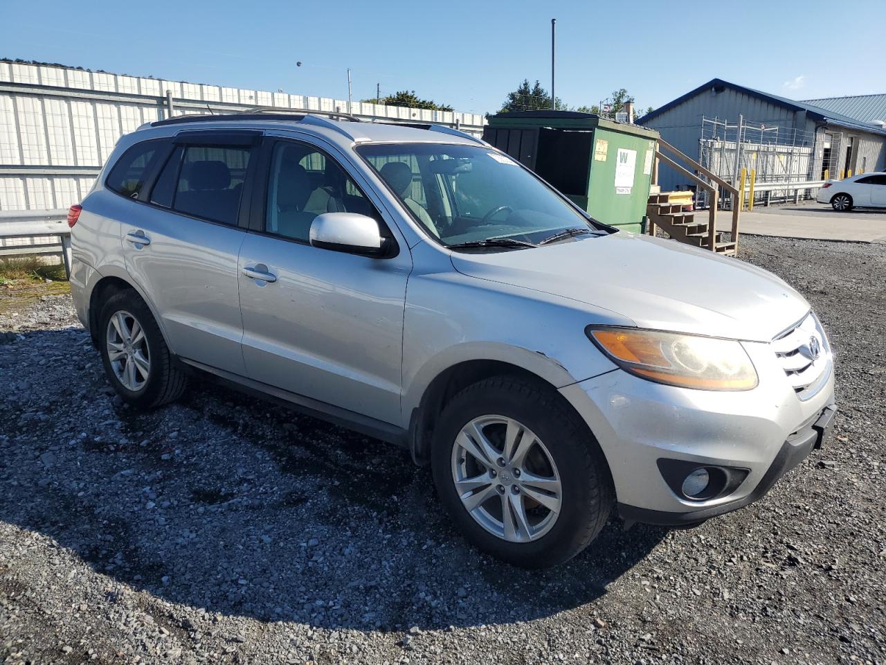 2011 Hyundai Santa Fe VIN 5XYZHDAG7BG054119 Copart auction photo, rear end damage thumbnail 4