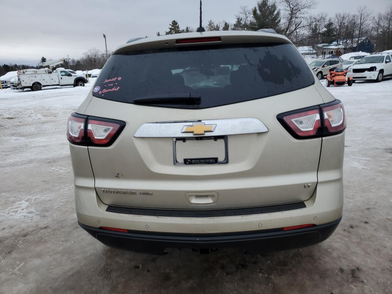 2017 Chevrolet Traverse VIN 1GNKVGKD0HJ266389 Copart auction photo, front end / minor dent/scratches damage thumbnail 6