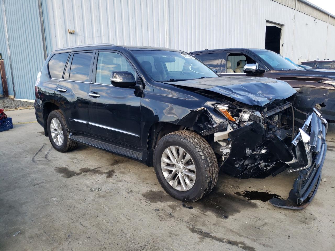 2018 Lexus GX VIN JTJBM7FX4J5194222 Copart auction photo, front end damage thumbnail 4