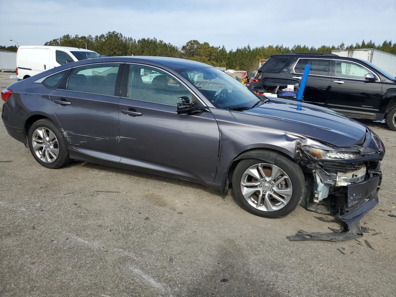 2018 Honda Accord VIN 1HGCV1F16JA138370 Copart auction photo, front end damage thumbnail 4