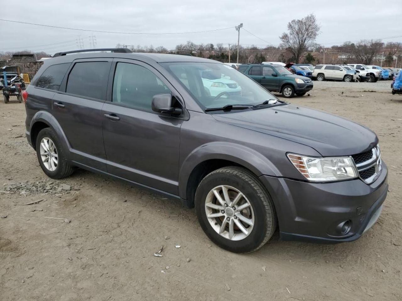 2015 Dodge Journey VIN 3C4PDCBB8FT583450 Copart auction photo, front end / minor dent/scratches damage thumbnail 4