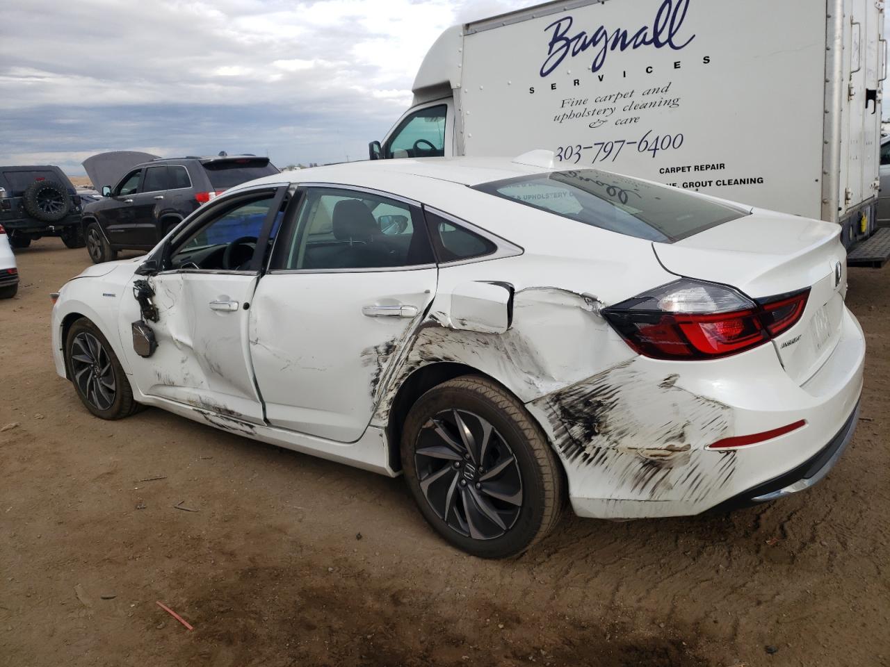 2022 Honda Insight VIN 19XZE4F91NE005101 Copart auction photo, side damage thumbnail 2