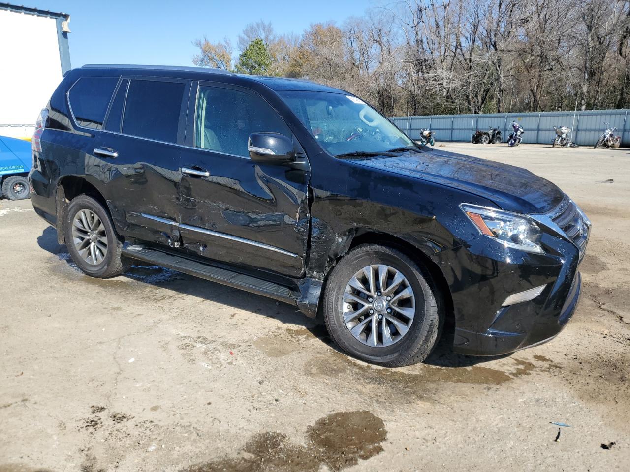 2017 Lexus GX VIN JTJJM7FX6H5175550 Copart auction photo, front end / side damage thumbnail 4