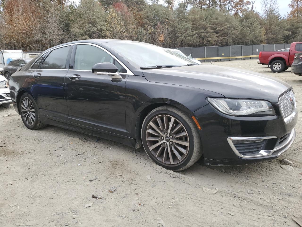 2017 Lincoln MKZ VIN 3LN6L5A90HR660056 Copart auction photo, rear end damage thumbnail 4