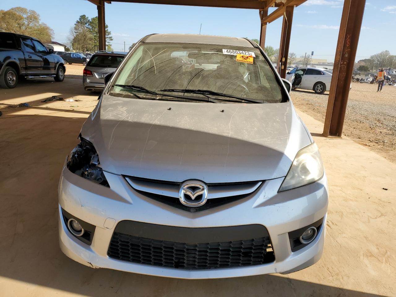 2009 Mazda 5 VIN JM1CR293790349083 Copart auction photo, front end / rear end damage thumbnail 5