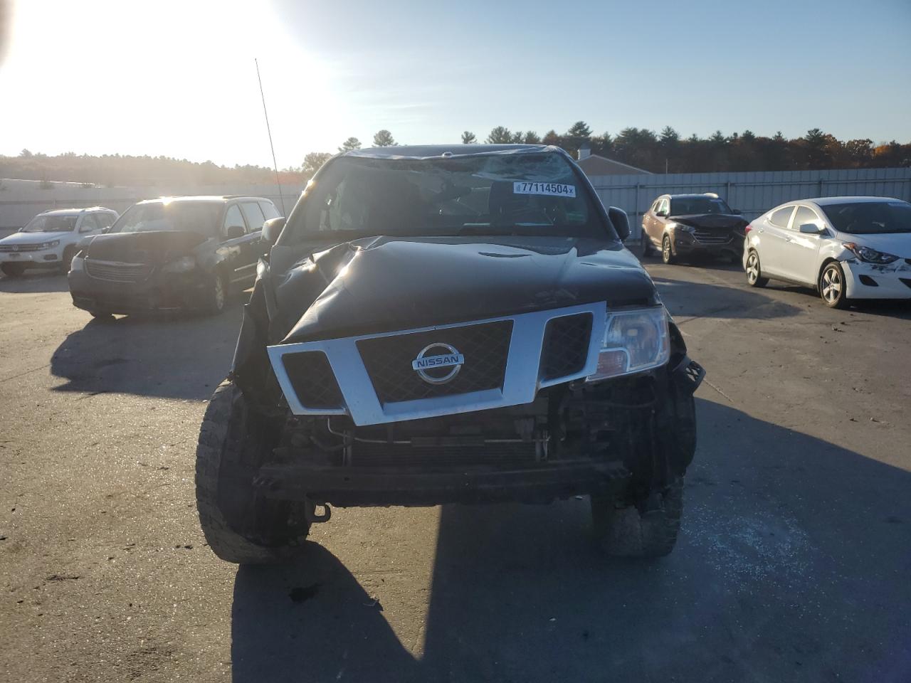 2013 Nissan Navara (Frontier) VIN 1N6AD0EVXDN754803 Copart auction photo, rollover damage thumbnail 5
