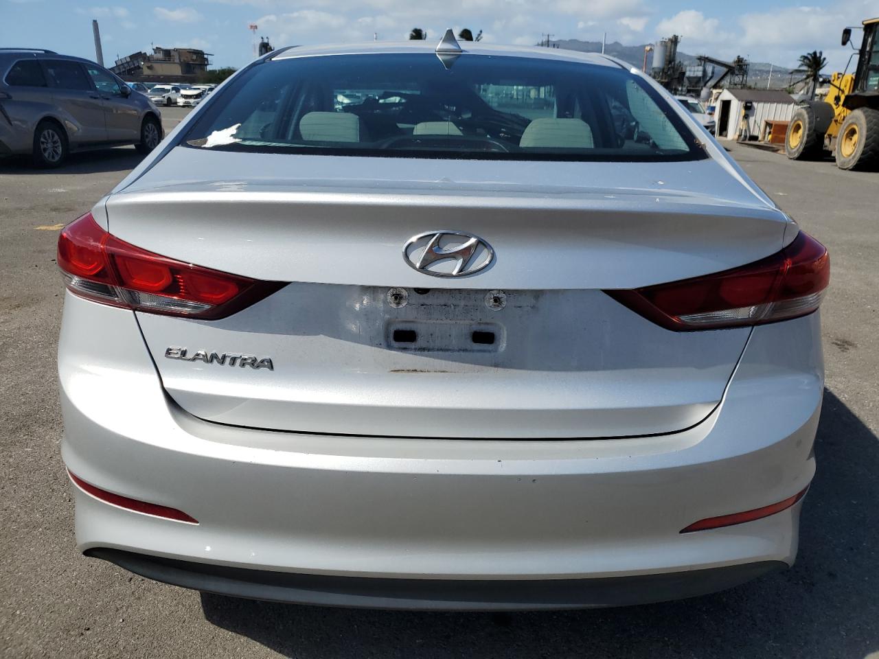 2018 Hyundai Elantra VIN 5NPD84LF9JH378985 Copart auction photo, front end damage thumbnail 6