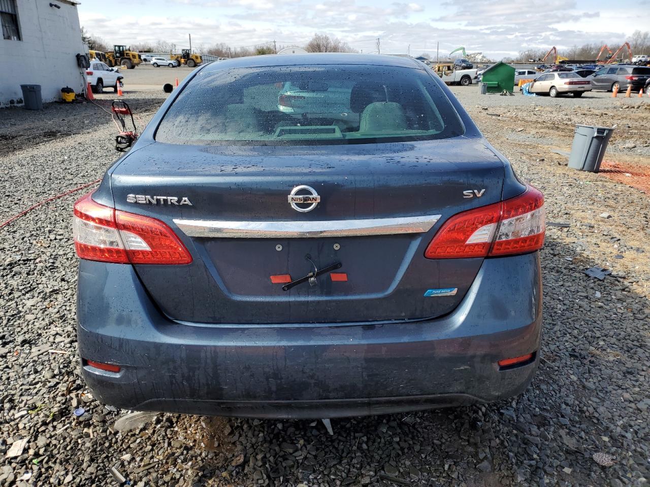 2014 Nissan Sentra VIN 3N1AB7AP6EY320085 Copart auction photo, front end / side damage thumbnail 6