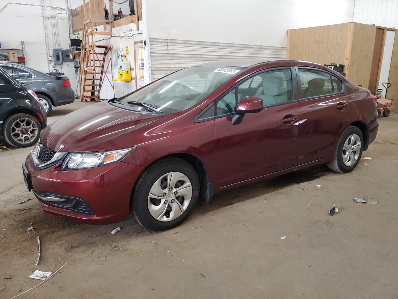 2013 Honda Civic VIN 2HGFB2F58DH571385