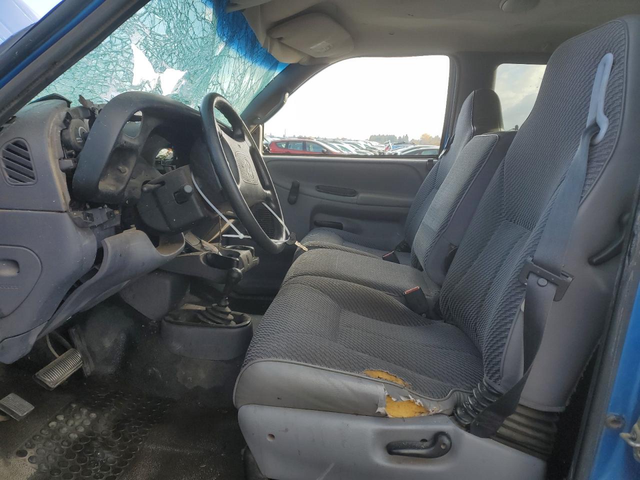 1998 Dodge RAM VIN 3B7HF12Y8WG133281 Copart auction photo, all over damage thumbnail 7