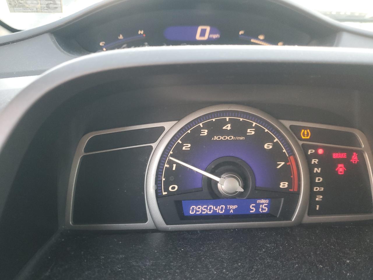 2008 Honda Civic VIN 1HGFA16538L034106 Copart auction photo, front end / rear end damage thumbnail 9
