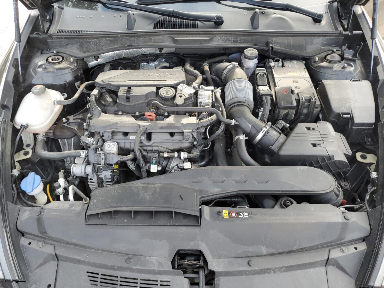 2022 Hyundai Sonata VIN KMHL34J28NA179364 Copart auction photo, rear end / minor dent/scratches damage thumbnail 13