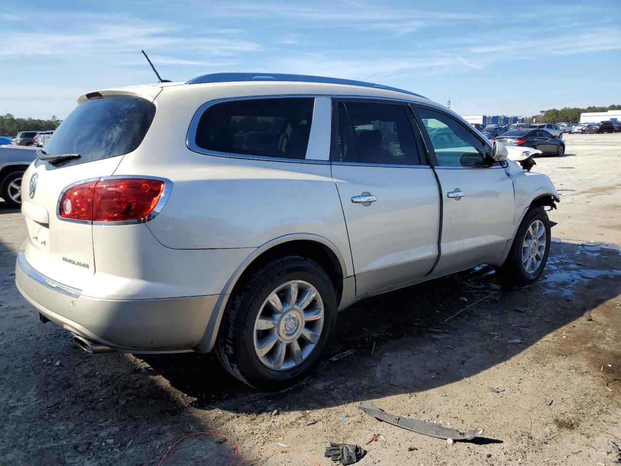2012 Buick Enclave VIN 5GAKRCED2CJ301512 Copart auction photo, front end damage thumbnail 3