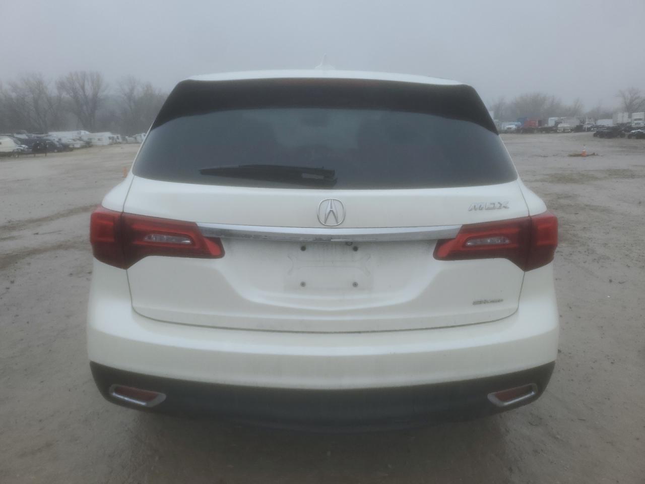 2014 Acura MDX VIN 5FRYD4H41EB027723 Copart auction photo, undercarriage damage thumbnail 6