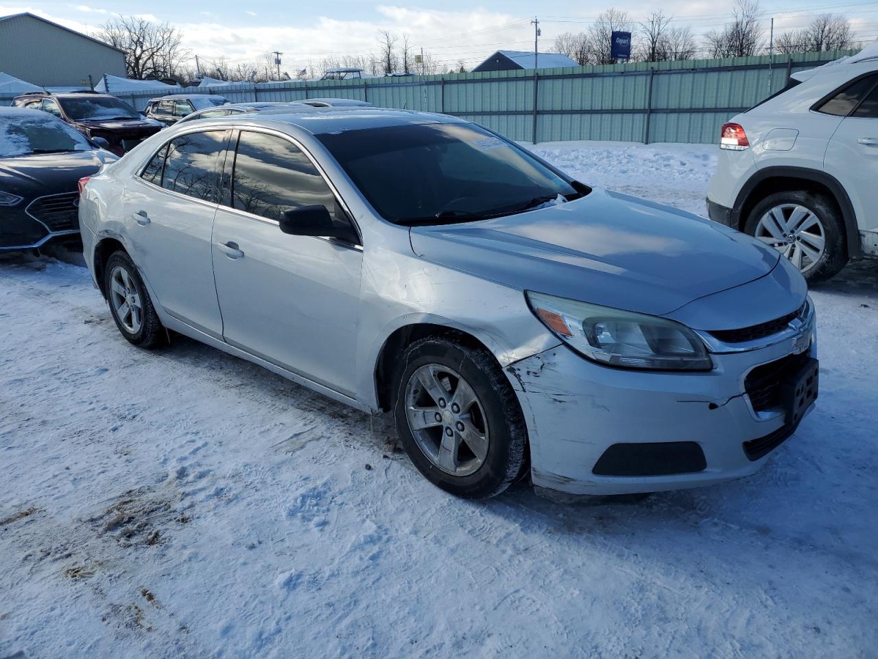 2015 Chevrolet Malibu VIN 1G11A5SLXFU123997 Copart auction photo, front end / minor dent/scratches damage thumbnail 4