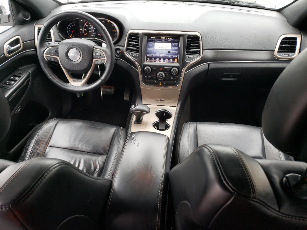 2015 Jeep Grand Cherokee VIN 1C4RJFBG1FC142737 Copart auction photo, undercarriage / front end damage thumbnail 8