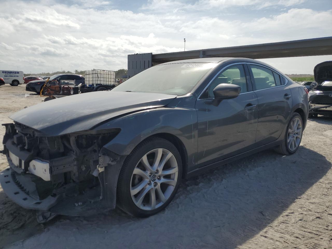 2017 Mazda 6 VIN JM1GL1V59H1148590