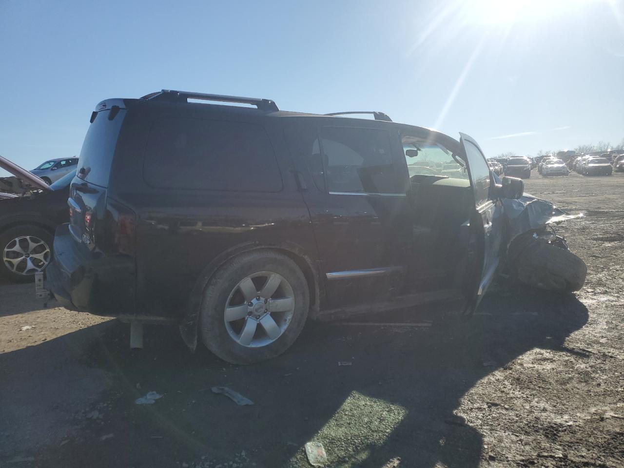 2004 Infiniti QX56 VIN 5N3AA08CX4N803863 Copart auction photo, all over damage thumbnail 3