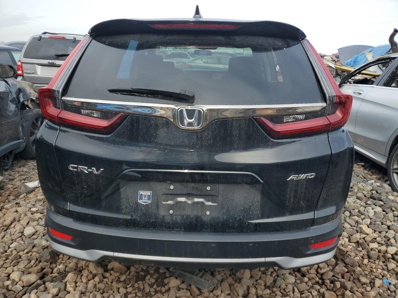 2020 Honda CR-V VIN 2HKRW2H5XLH641570 Copart auction photo, vandalism / stripped damage thumbnail 6
