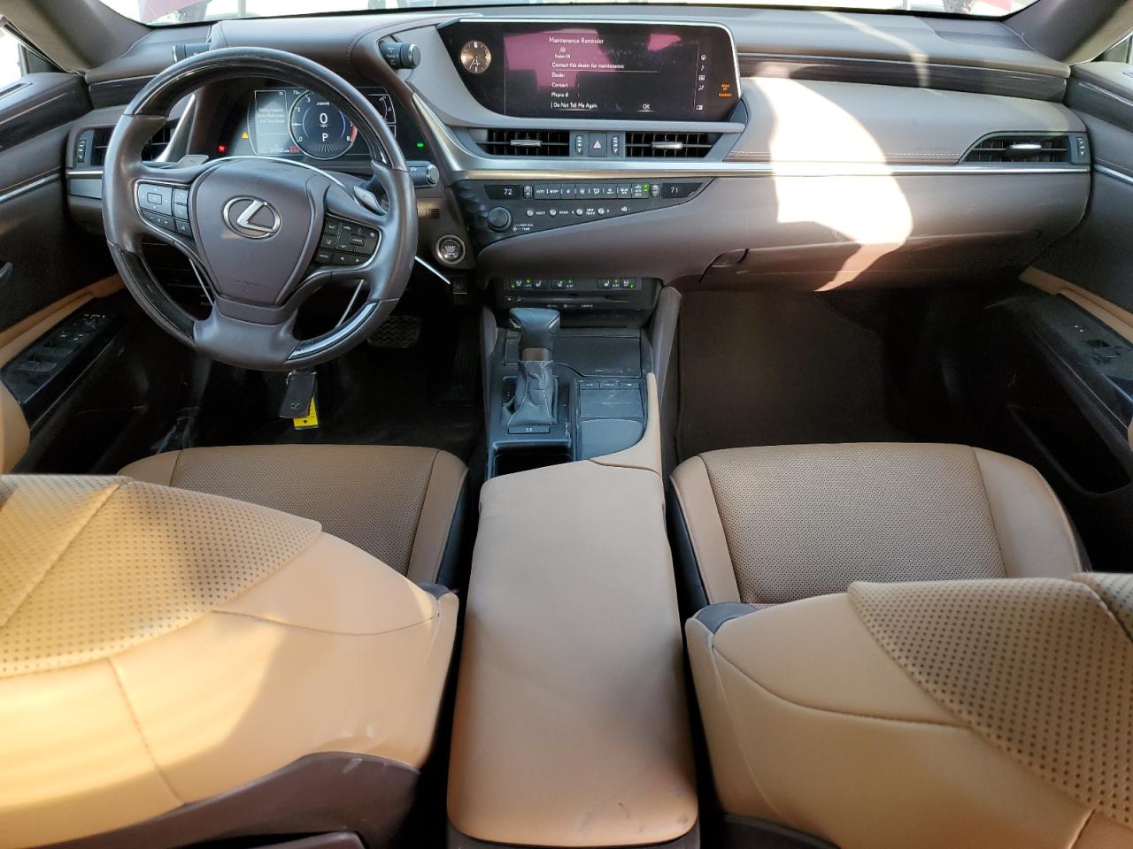 2020 Lexus ES VIN 58ADZ1B18LU071774 Copart auction photo, rear end / minor dent/scratches damage thumbnail 8