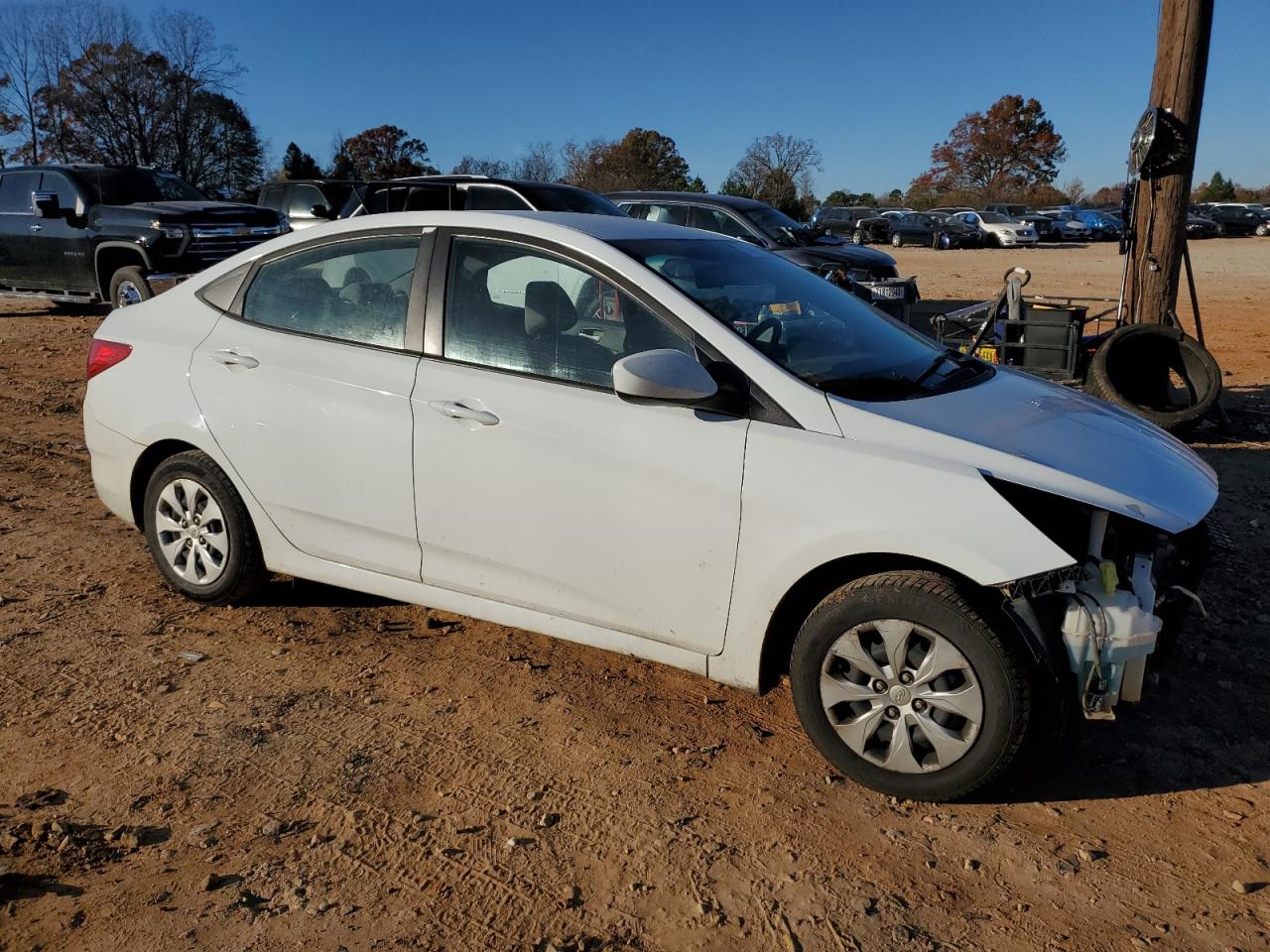2017 Hyundai Accent VIN KMHCT4AE0HU309957 Copart auction photo, front end damage thumbnail 4