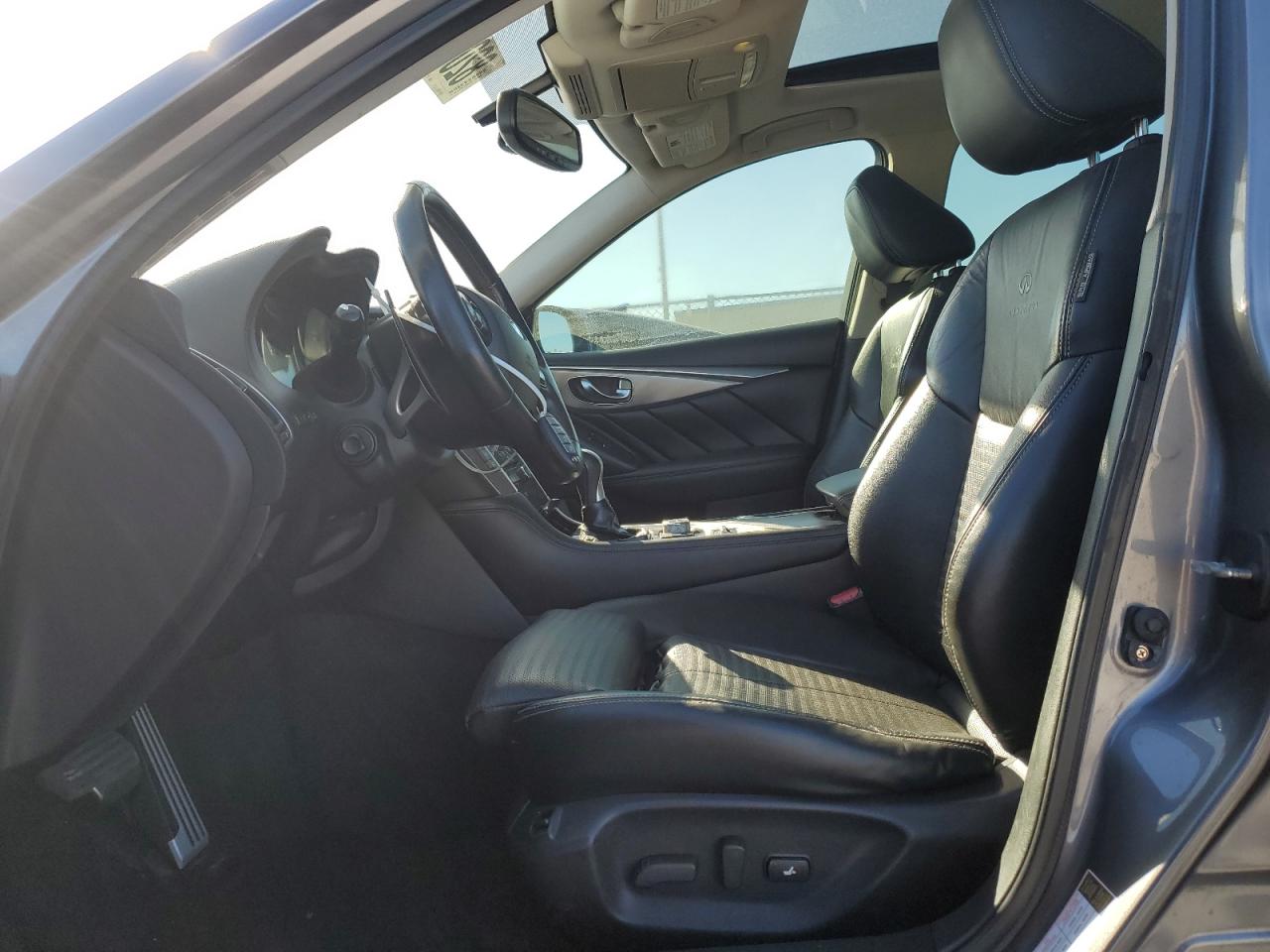 2014 Infiniti Q50 VIN JN1AV7AP6EM691919 Copart auction photo, normal wear damage thumbnail 7