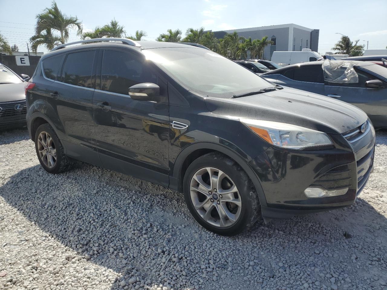 2014 Ford Escape VIN 1FMCU0JX6EUA43265 Copart auction photo, mechanical damage thumbnail 4