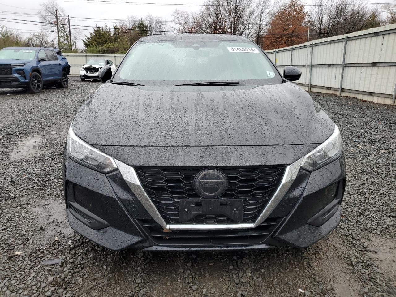 2022 Nissan Sentra VIN 3N1AB8BV9NY277882 Copart auction photo, side damage thumbnail 5
