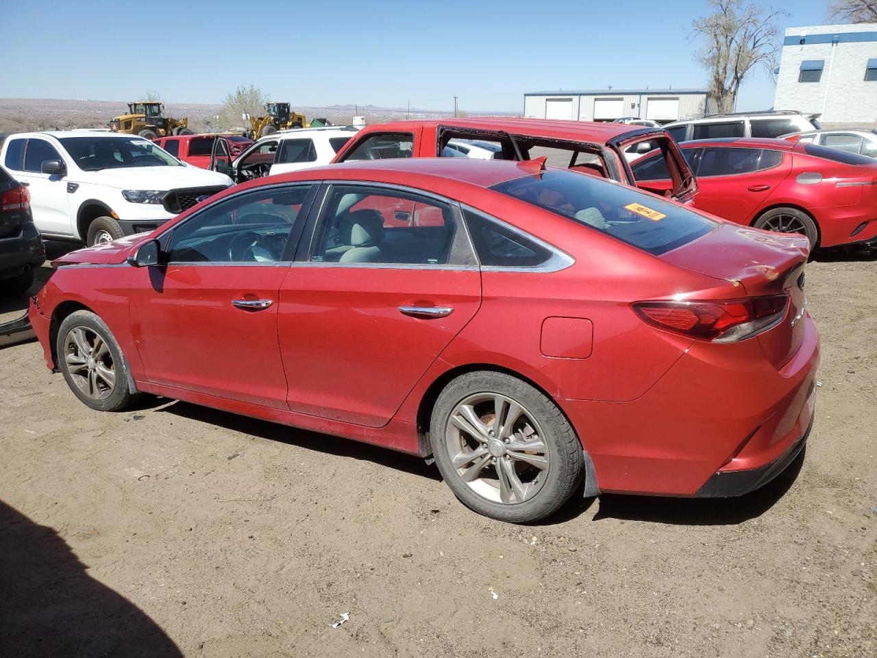 2019 Hyundai Sonata VIN 5NPE34AF5KH808762 Copart auction photo, front end damage thumbnail 2