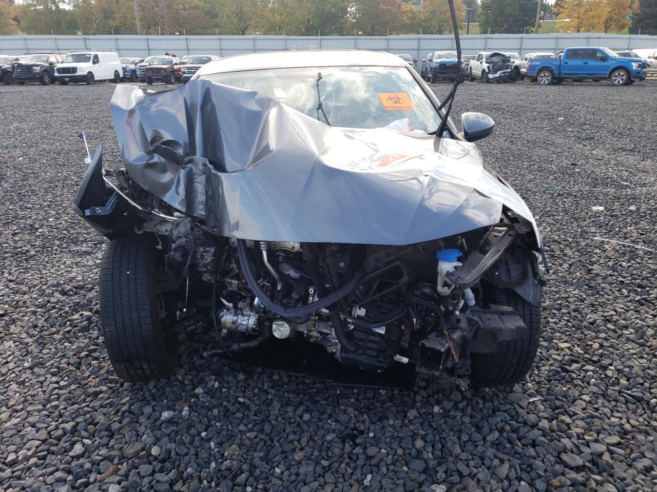 2021 Volkswagen Jetta VIN 3VWC57BU0MM093402 Copart auction photo, front end / undercarriage damage thumbnail 5