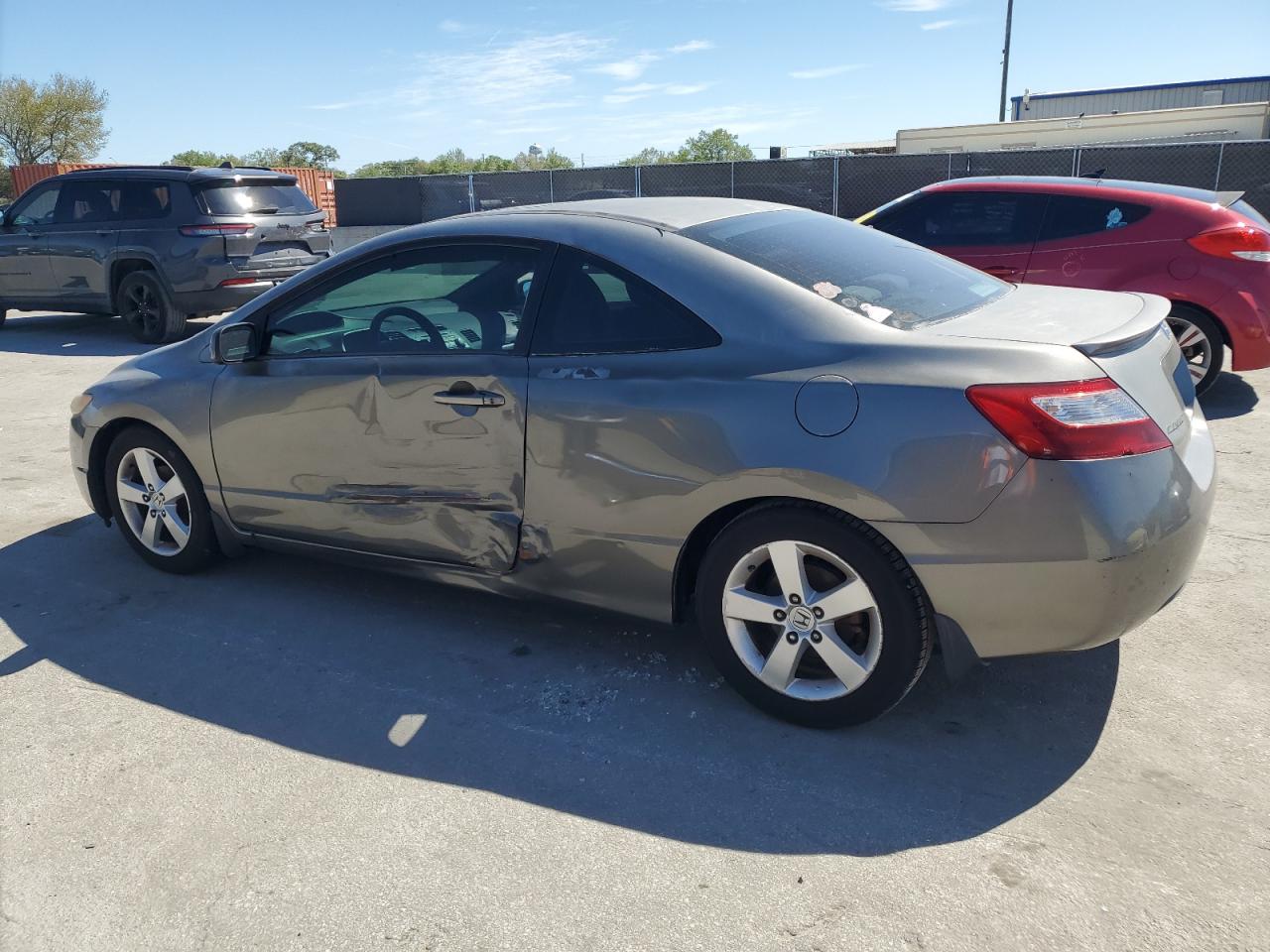2007 Honda Civic VIN 2HGFG11847H576648 Copart auction photo, side / minor dent/scratches damage thumbnail 2