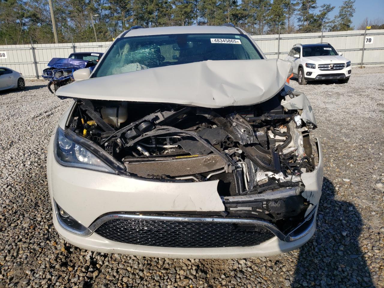 2020 Chrysler Pacifica VIN 2C4RC1BG3LR132209 Copart auction photo, front end damage thumbnail 5