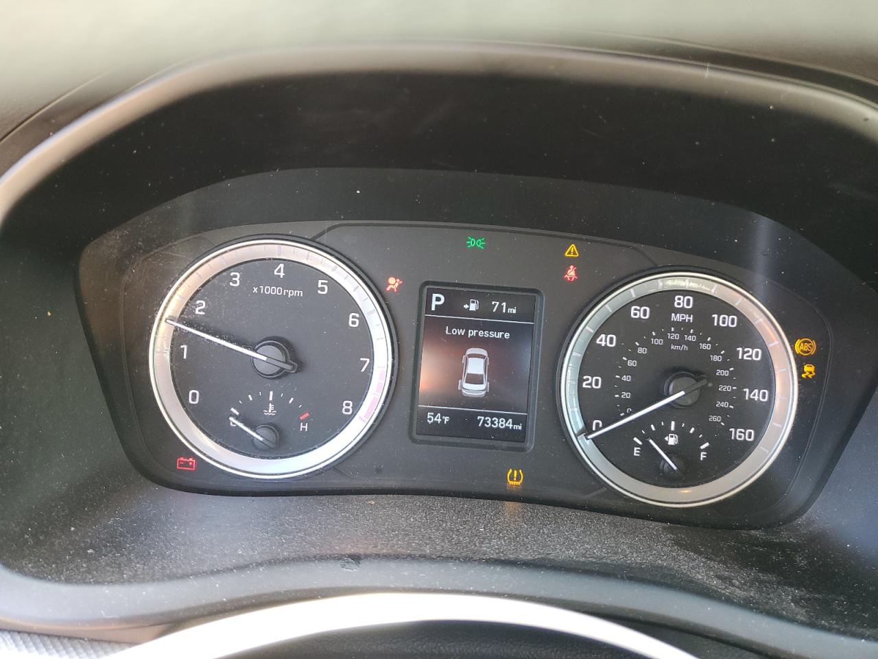 2019 Hyundai Sonata VIN 5NPE24AF7KH813075 Copart auction photo, front end / side damage thumbnail 9