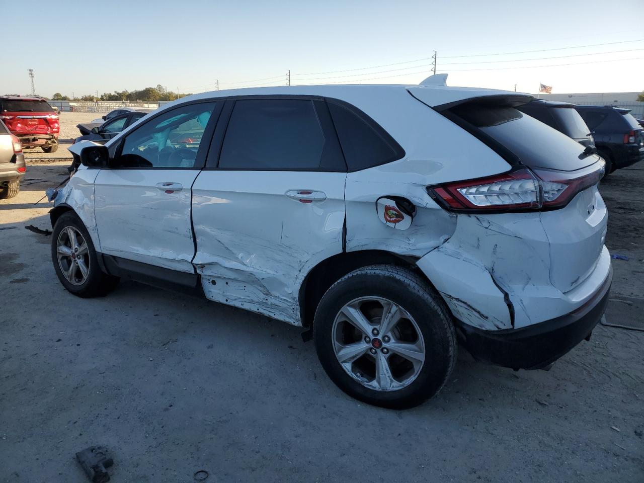 2015 Ford Edge VIN 2FMTK3G92FBB78119 Copart auction photo, all over damage thumbnail 2