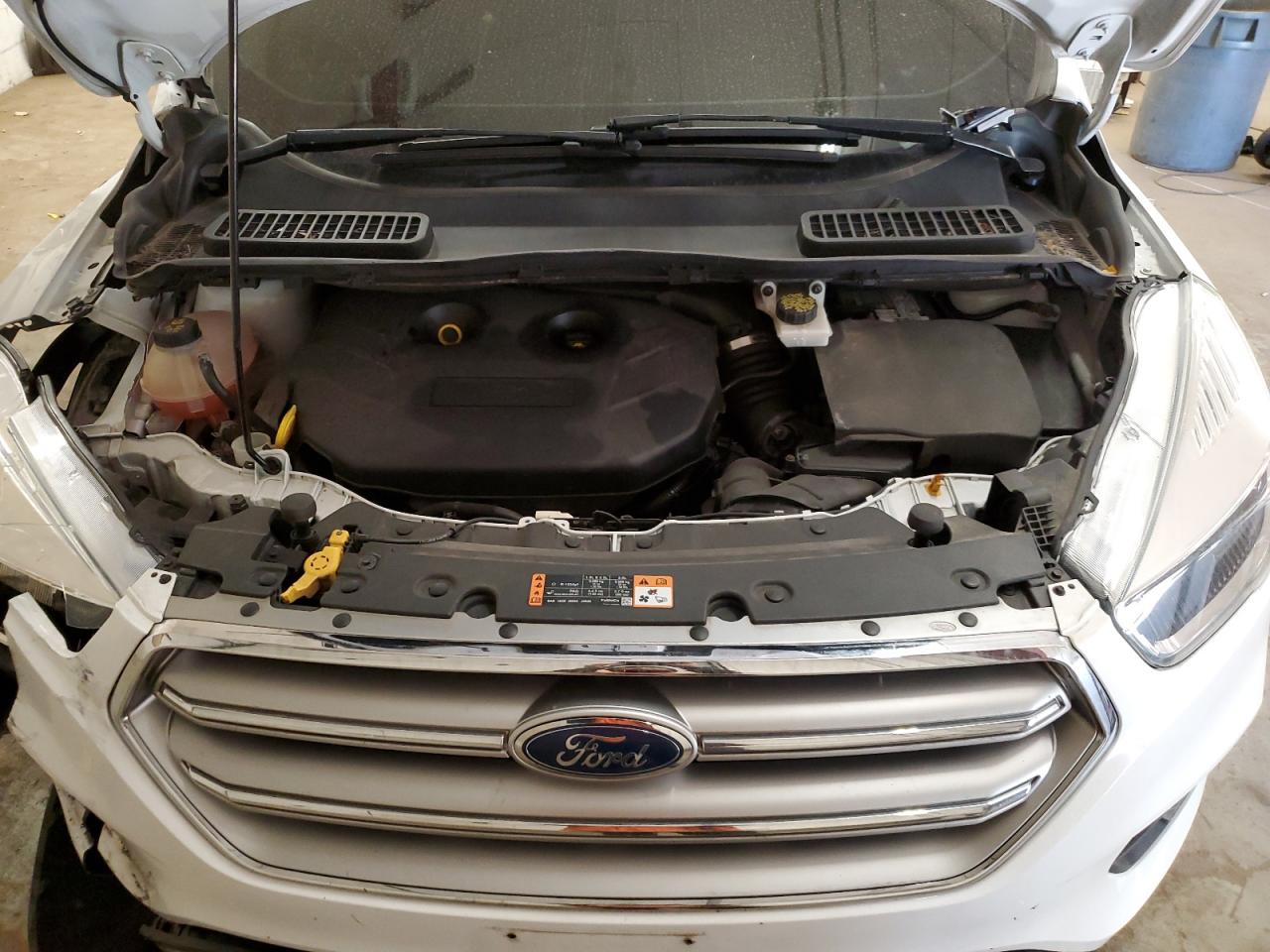 2017 Ford Escape VIN 1FMCU9G92HUB31358 Copart auction photo, front end damage thumbnail 12