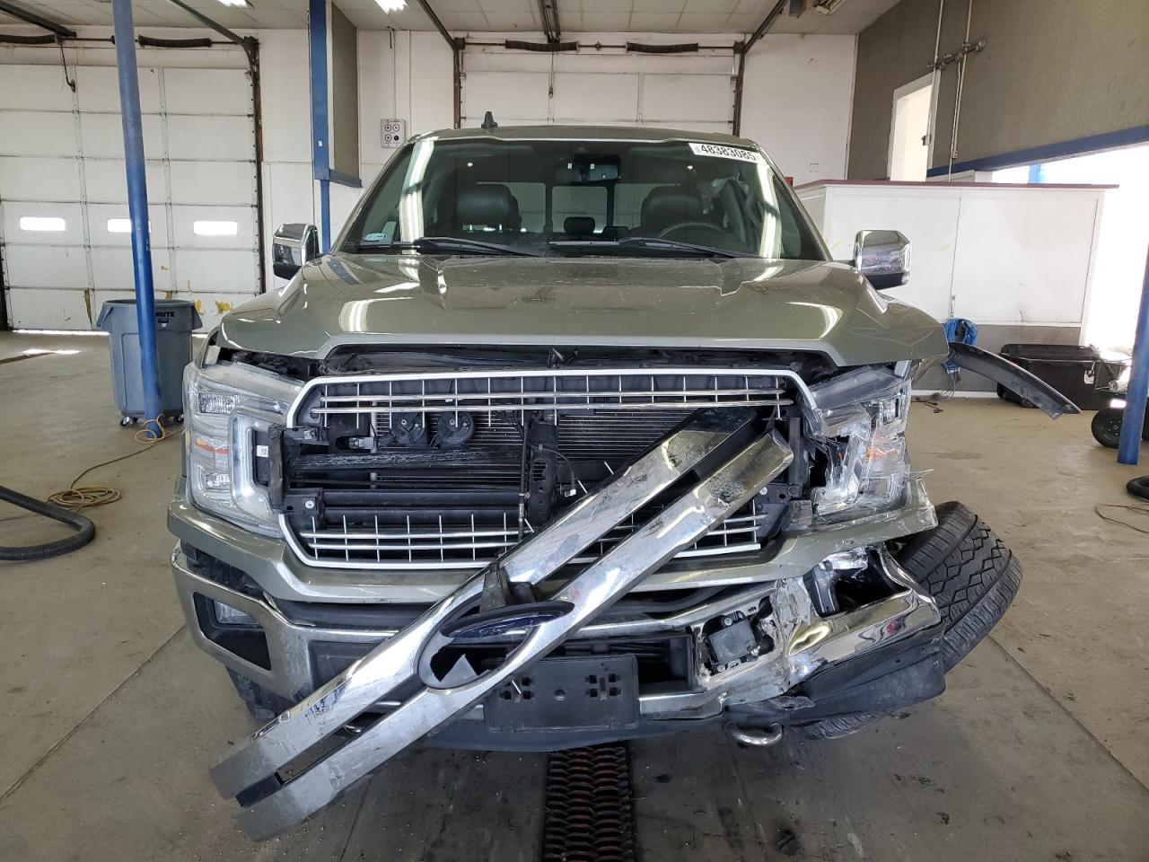 2020 Ford F-150 VIN 1FTEW1E49LKD91437 Copart auction photo, front end / side damage thumbnail 5