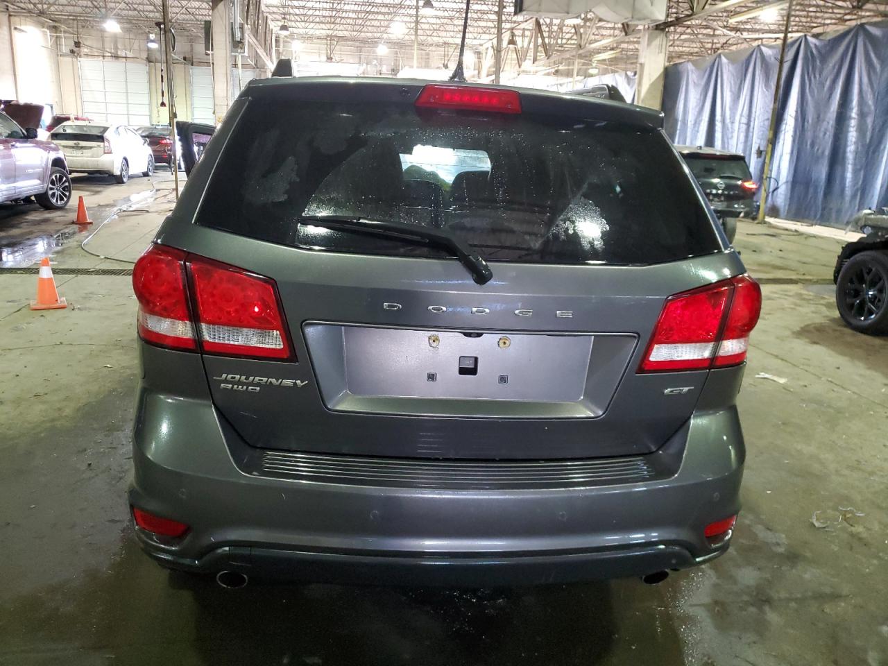 2017 Dodge Journey VIN 3C4PDDEGXHT697241 Copart auction photo, side / front end damage thumbnail 6