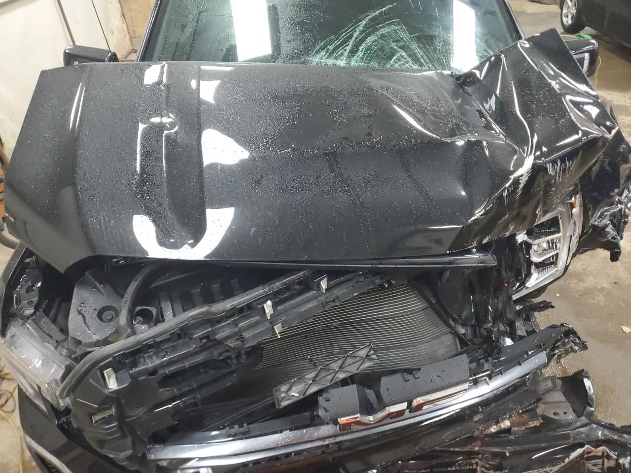2021 GMC Sierra VIN 1GTP9EEL2MZ405315 Copart auction photo, front end / minor dent/scratches damage thumbnail 11