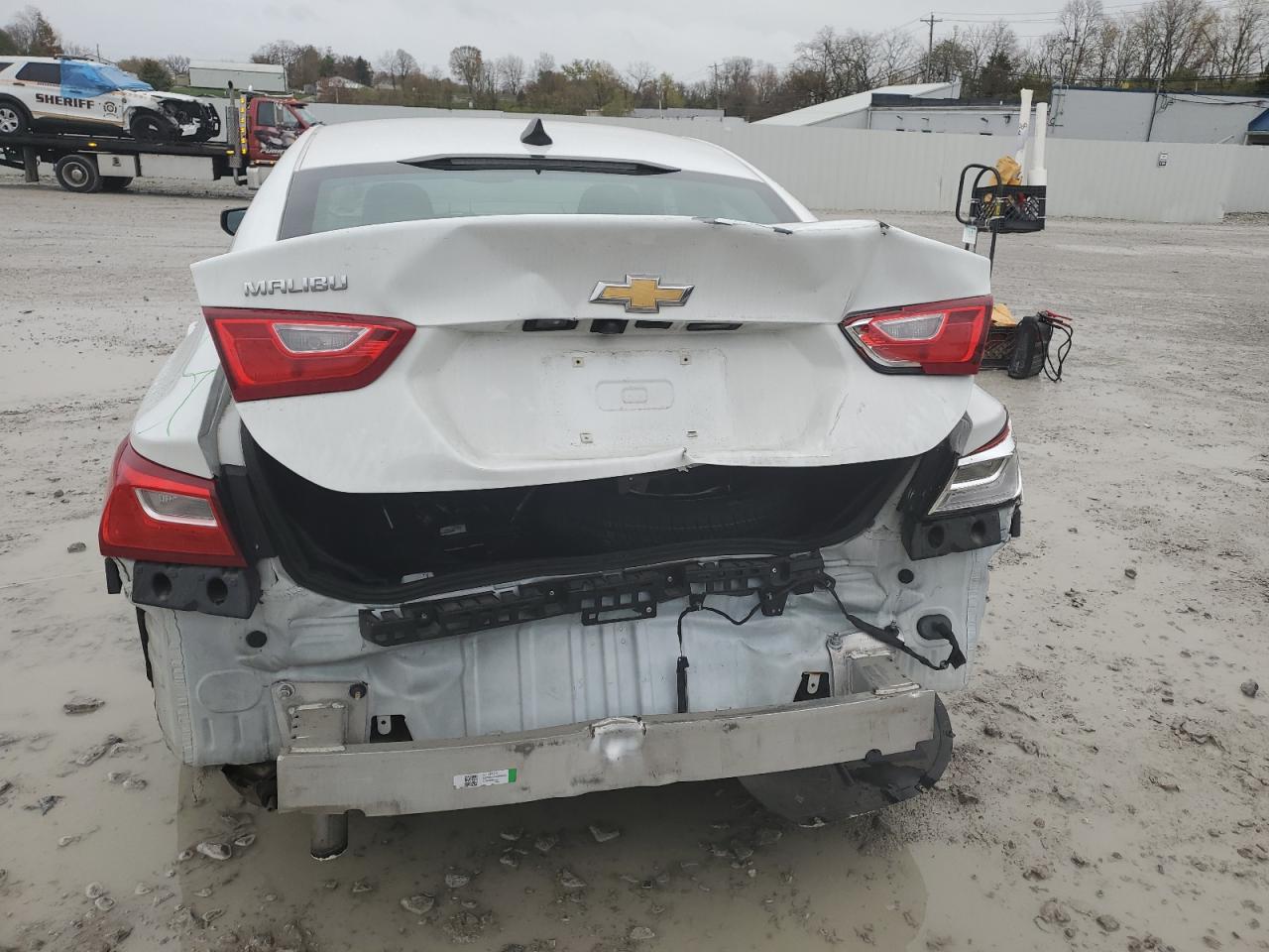 2021 Chevrolet Malibu VIN 1G1ZB5ST9MF015422 Copart auction photo, rear end / front end damage thumbnail 6