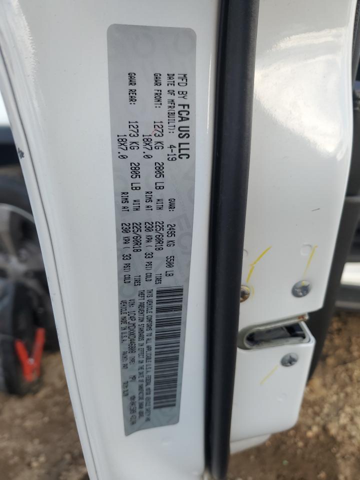 2019 Jeep Grand Cherokee VIN 1C4PJMDXXKD446808 Copart auction photo, front end damage thumbnail 12