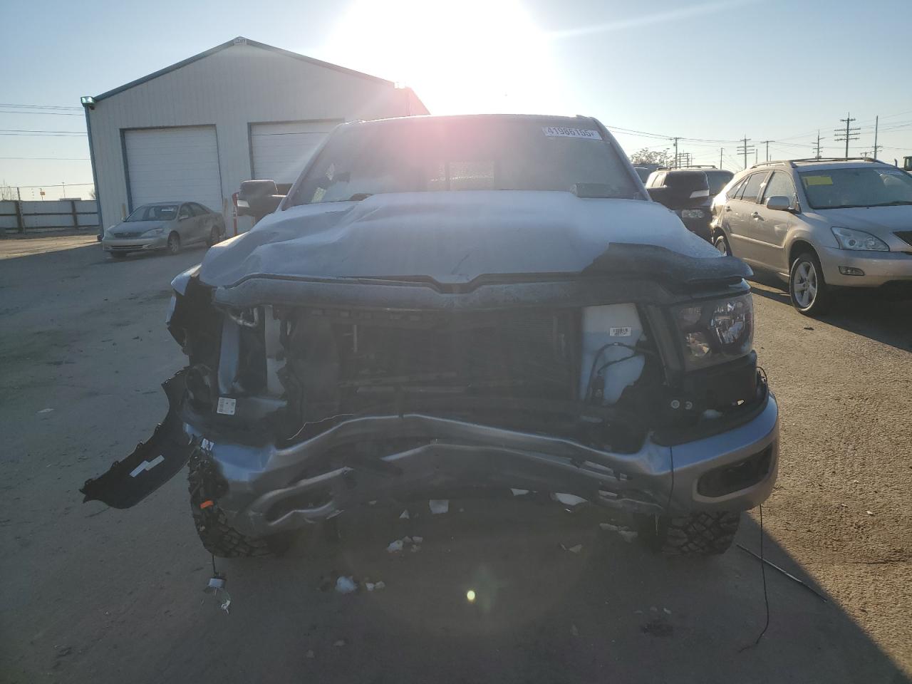 2021 RAM 1500 VIN 1C6SRFMT5MN664350 Copart auction photo, front end damage thumbnail 5